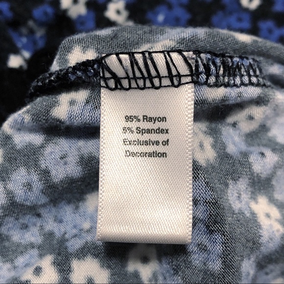 DKNY Pajama Pants | Size Medium | Black Blue White - Picture 8 of 16